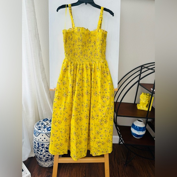 NEW! NWT English Factory Floral Smocked Sundress Sz S - Picture 6 of 13